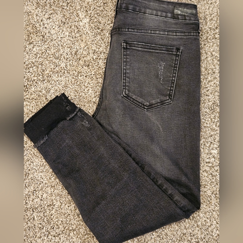 Just USA Black Distressed Jeans
